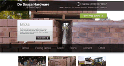 Desktop Screenshot of desouzahardware.co.za